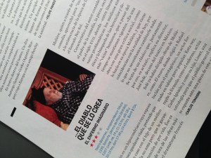 ...el diablo que se lo crea...